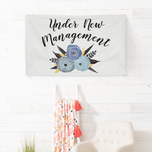 Aangepaste aanmaning bedrijfsbanner voor wijziging spandoek (Insitu)