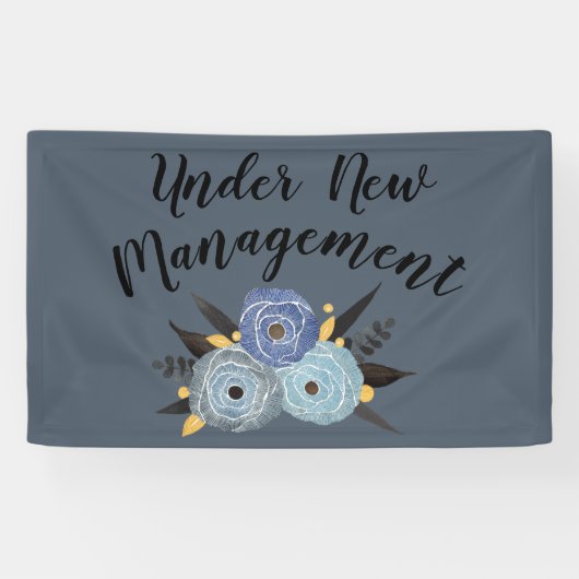 Aangepaste aanmaning bedrijfsbanner voor wijziging spandoek (Horizontaal)