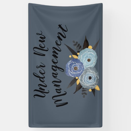 Aangepaste aanmaning bedrijfsbanner voor wijziging spandoek (Verticaal)