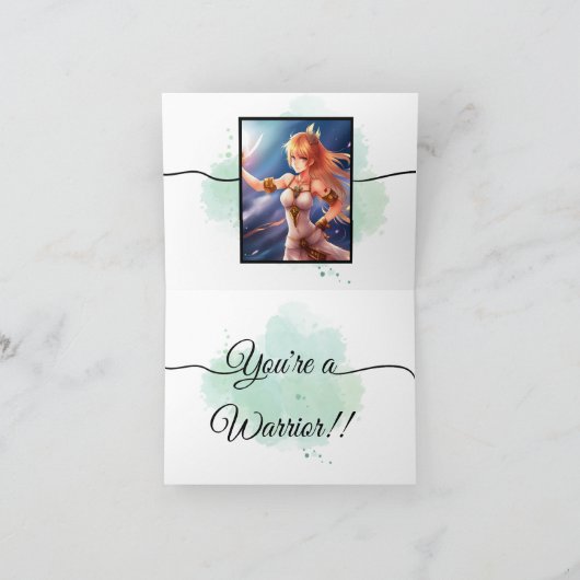 Aangepaste aanmoediging kaart (Binnen)