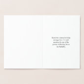 Aangepaste & aanpasbare "VERJAARDAGSWENSEN!" Kaart (Binnen)