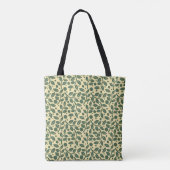 Aangepaste aanraking van Natuur Leafy Tote Bag (Achterkant)