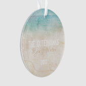 Aangepaste aanstamnaam Jaar Aangepaste Kinder foto Ornament (voorkant)