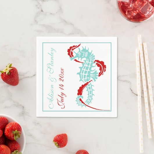 Aangepaste aanvraag voor zeepaarden servet (Insitu)