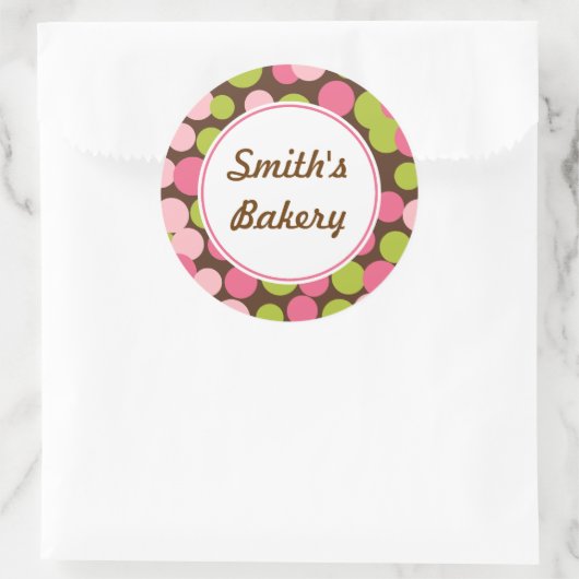 Aangepaste Aardbei Limoen Stippen Sticker (Tas)