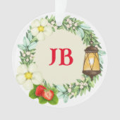 Aangepaste aardbei ornament (voorkant)