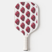 Aangepaste aardbei pickleball paddle (Achterkant)