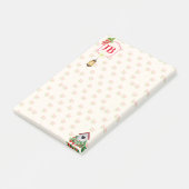 Aangepaste Aardbei Post-it® notes (Schuin)