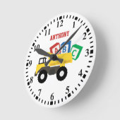 Aangepaste ABC Dump Truck Construction Trucks Ronde Klok (Hoek)