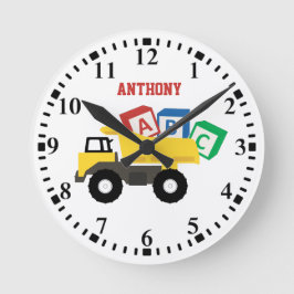 Aangepaste ABC Dump Truck Construction Trucks Ronde Klok