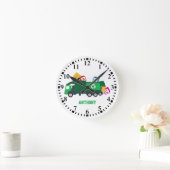 Aangepaste ABC Recycling vuilnis Ronde Klok (Huis)