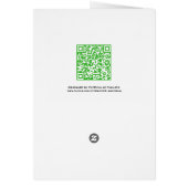 Aangepaste Abstract Goud Groen Lint Kerstboom (Achterkant)