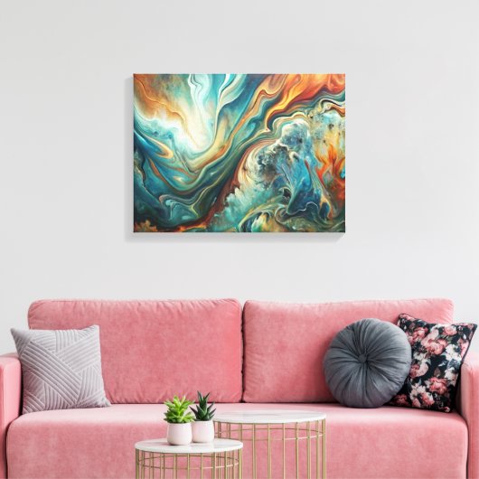 Aangepaste Abstracte Acryl Canvas (Insitu (Woonkamer))