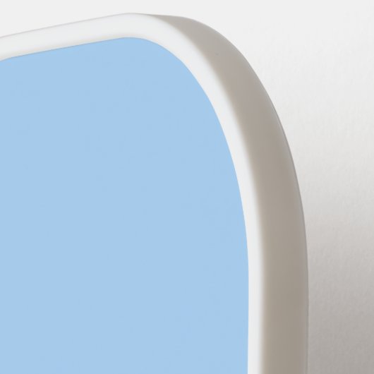 Aangepaste Abstracte Blue Ocean Waves Design Artis Pickleball Paddle (Links Detail)