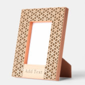 Aangepaste Abstracte gegraveerde houten Lijst Gegraveerde Lijstjes (Links)