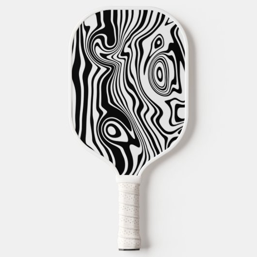 Aangepaste Abstracte golven voor Pickleball Paddle (Voorkant)