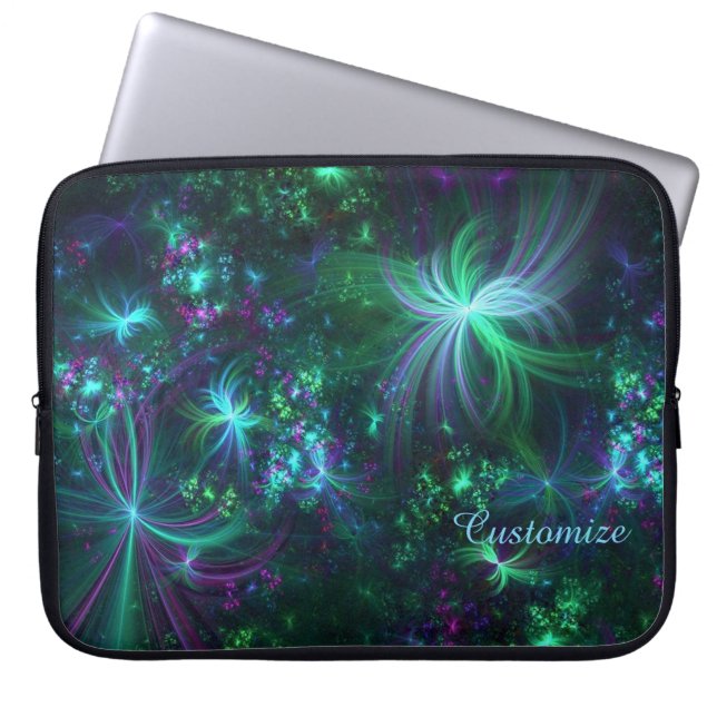 Aangepaste Abstracte hoes voor Floral Pattern-lapt (Voorkant)