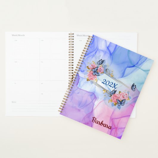 Aangepaste Abstracte jaarplanning Planner (Display)