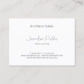 Aangepaste Abstracte kunst regenboog kleuren trend Visitekaartje (Achterkant)