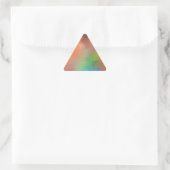 Aangepaste Abstracte Lege Sjabloon Modern Elegant Sticker (Tas)