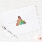 Aangepaste Abstracte Lege Sjabloon Modern Elegant Sticker (Envelop)