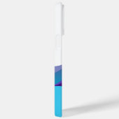 Aangepaste Abstracte oceaan golven zon minimaal ne Case-Mate iPhone Case (Achterkant / Rechts)