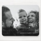 Aangepaste Abstracte overlay van de Familie Muismat (Voorkant)