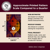 Aangepaste Abstracte Patroon Dot Wavy Paarse Blauw Deurmat