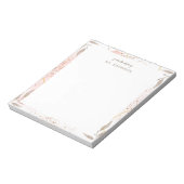 Aangepaste abstracte Waterverf-laptop Notitieblok (Linkerzijde)