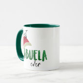 Aangepaste Abuela Mok - gepersonaliseerde kerstkof (Voorkant links)