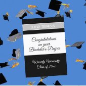 Aangepaste academische titel voor bachelor kaart