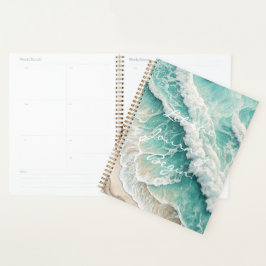 Aangepaste Academische/Zakelijke Oceaan Thema Plan Planner