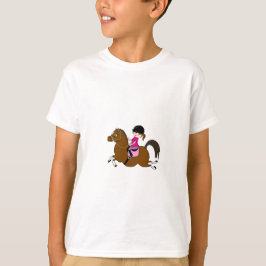 Aangepaste accessoire voor paarden en Rider Dressa T-shirt