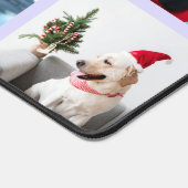 Aangepaste acht foto gepersonaliseerd bureaumat (Hoek)