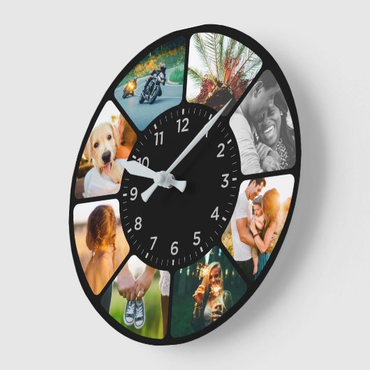 Aangepaste acht gewonde foto's grote klok (Hoek)