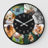 Aangepaste acht gewonde foto's grote klok (Voorkant)