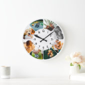 Aangepaste acht gewonde foto's grote klok (Huis)