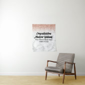 Aangepaste achtergrond Afstuderen Party Photo Boot Wandkleed (In situ)