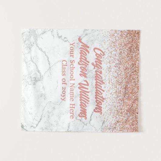 Aangepaste achtergrond Afstuderen Party Photo Boot Wandkleed (Voorkant (horizontaal))