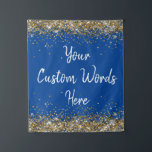 Aangepaste achtergrond Birthday Party Foto Booth B Wandkleed<br><div class="desc">Aangepaste achtergrond voor fotocabine,  Sparkle Birthday Twinkle 15th 18th,  Glitter Anniversary Sweet 16 16th,  gepersonaliseerd 30th 21st 25th 35th,  vrijgezellenfeest hen do Weekend,  huwelijksnacht Cobalt man Prop,  Son man Boy Bachelorette Party,  Quinceanera 40th 50th 60th 70th,  20th Vo Vernieuwing afstuderen 10th,  afstudeerder 45th Blue White Gold</div>