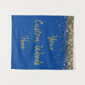 Aangepaste achtergrond Birthday Party Foto Booth B Wandkleed (Voorkant (horizontaal))