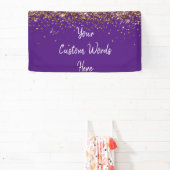 Aangepaste achtergrond Birthday Party Foto Prop Pa Spandoek (Insitu)