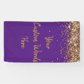 Aangepaste achtergrond Birthday Party Foto Prop Pa Spandoek (Horizontaal)