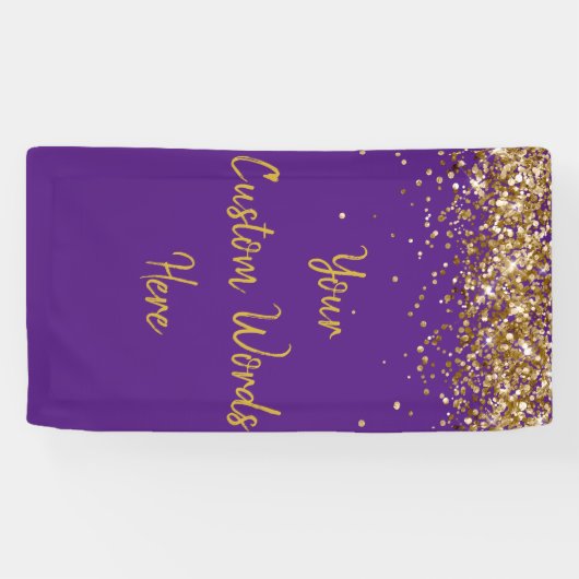 Aangepaste achtergrond Birthday Party Foto Prop Pa Spandoek (Horizontaal)