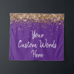 Aangepaste achtergrond Birthday Party Photo Booth  Wandkleed<br><div class="desc">Aangepaste achtergrond voor fotocabine,  Sparkle Birthday Twinkle 15th 18th,  Glitter Anniversary Sweet 16 16th,  gepersonaliseerd 30th 21st 25th 35th,  vrijgezellenfeest hen do Weekend,  huwelijksnacht Sparkly Dochter Son,  Boho Bach Prop Bachelorette Party,  Quinceanera 40th 50th 60th 70th,  20th VoW Vernieuwing afstuderen afstudeerder,  Meisje Boy paarse Wit Goud</div>
