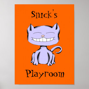 Aangepaste achtergrond en tekst Speelgoed Matchend Poster