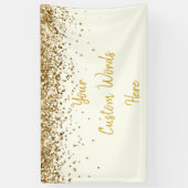 Aangepaste achtergrond Verjaardagsfeestje Foto Pro Spandoek (Verticaal)