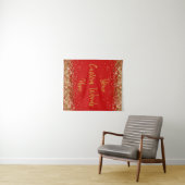 Aangepaste achtergrond verjaardagsfeestje fotocabi wandkleed (In Situ (horizontaal))