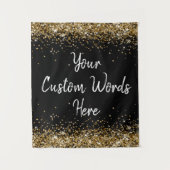 Aangepaste achtergrond verjaardagsfeestje fotocabi wandkleed (Voorkant)