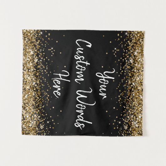 Aangepaste achtergrond verjaardagsfeestje fotocabi wandkleed (Voorkant (horizontaal))